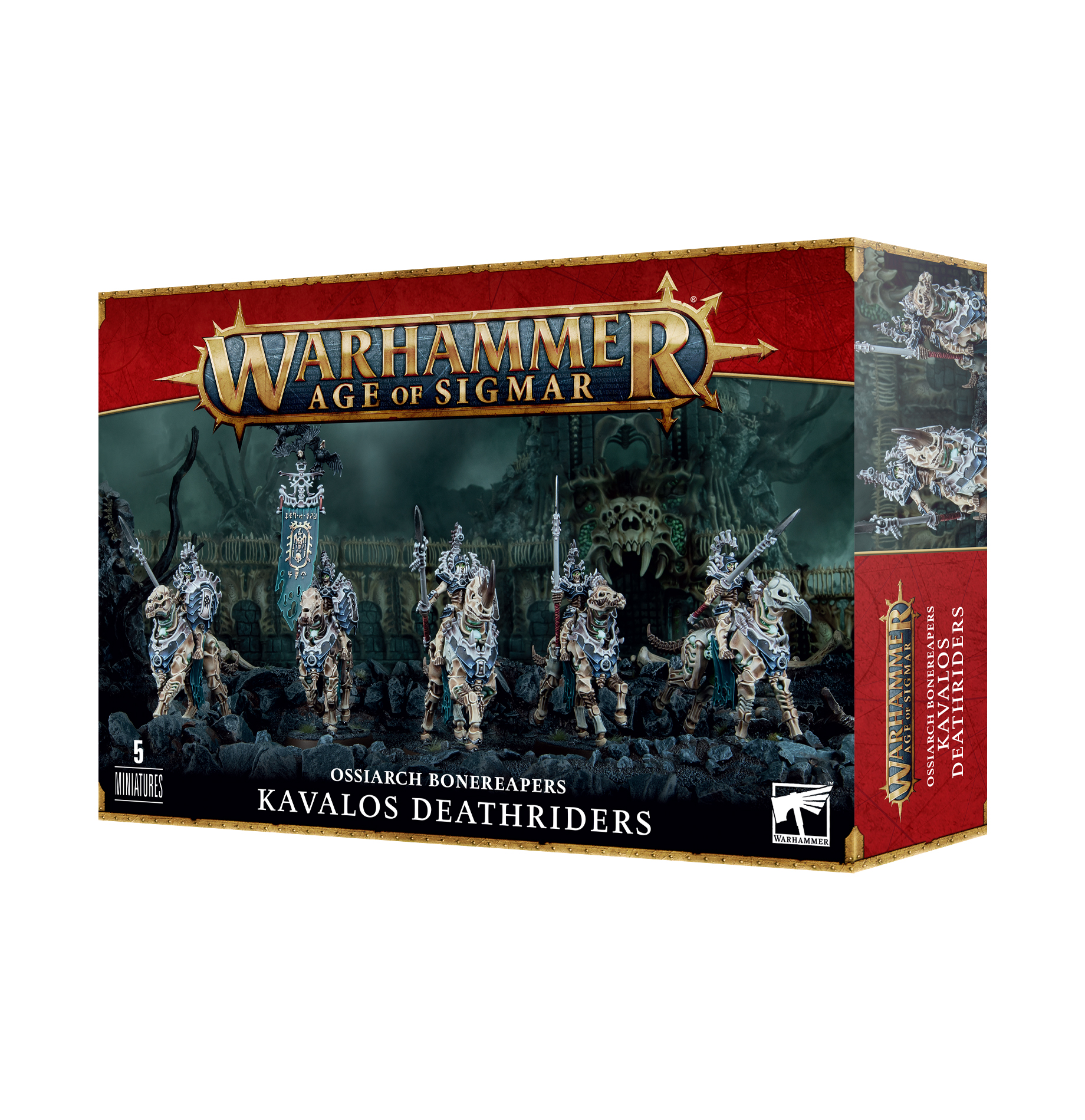 Warhammer 94-27  Age of sigmar kavalos deathriders