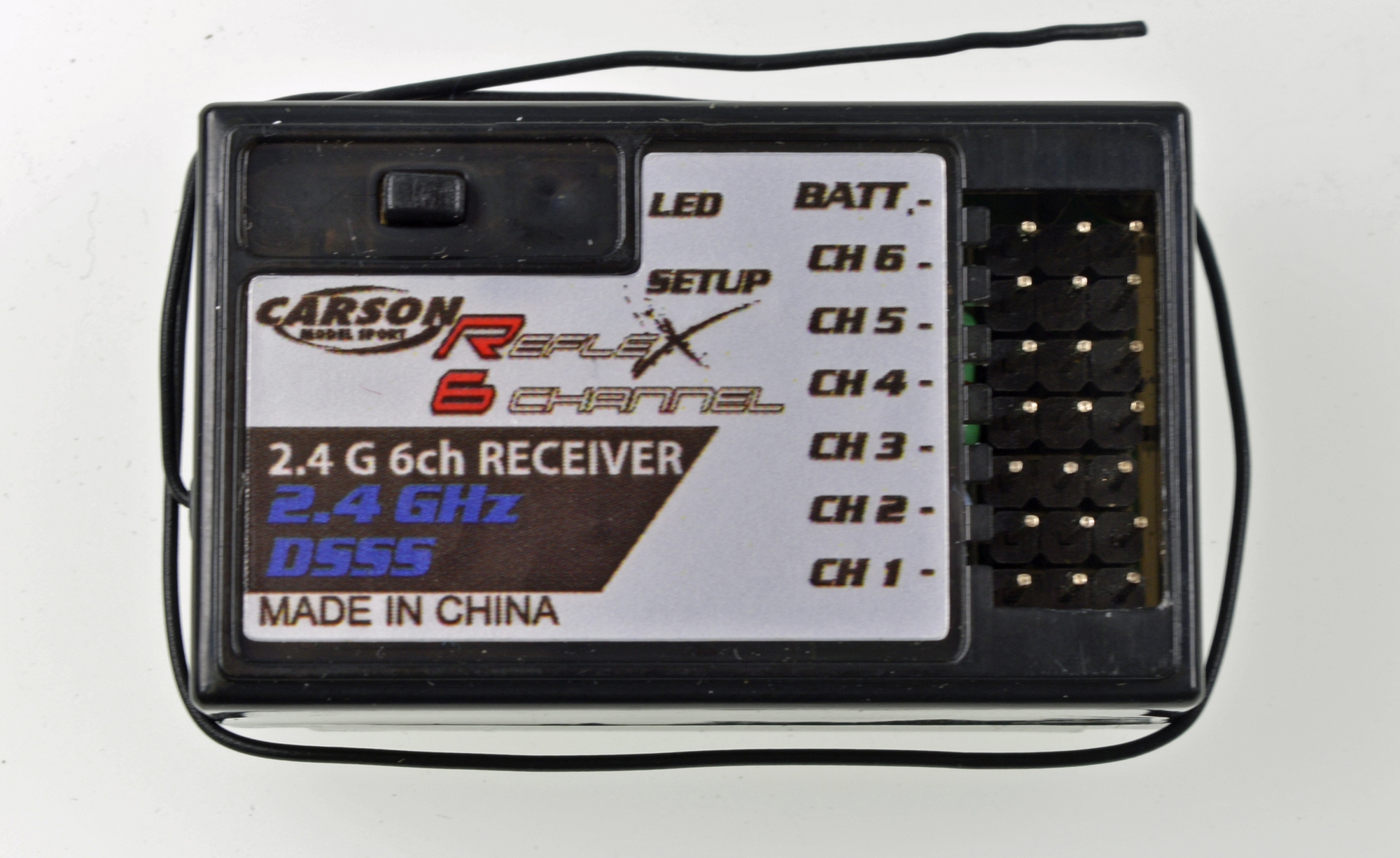 Carson 500501515 Reflex Stick 6 Kanal 2,4 GHz