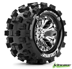 Louise L-T3274C Tire & Wheel MT-MCROSS 2,8" Chrome 0-Offset (2)