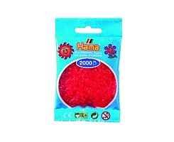 Hama mini 501-13 genomskinlig röd