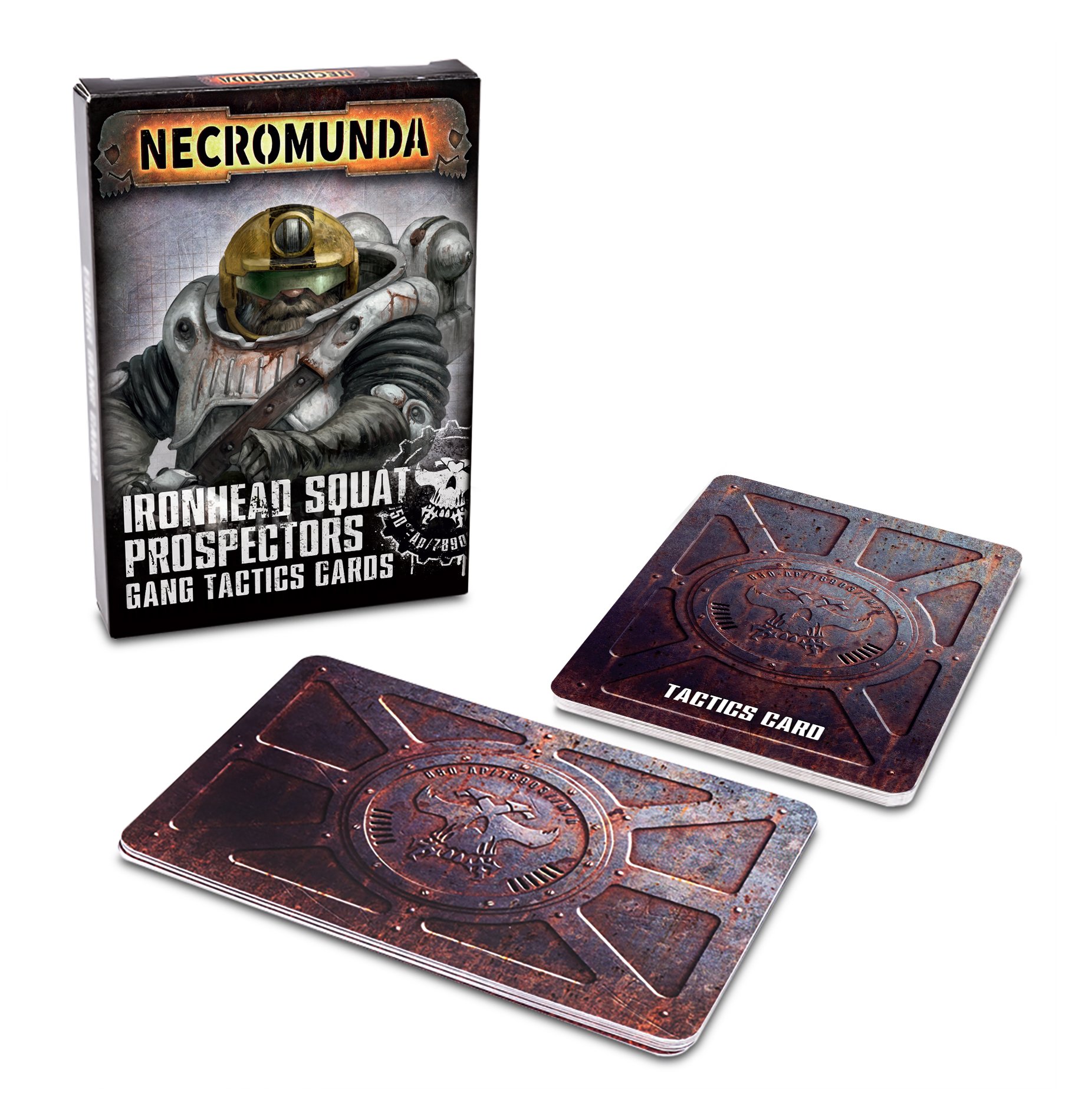 Warhammer necromunda ironhead squat prospectors tactic cards