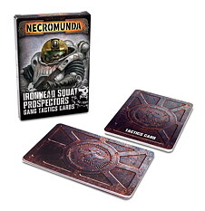 Warhammer necromunda ironhead squat prospectors tactic cards