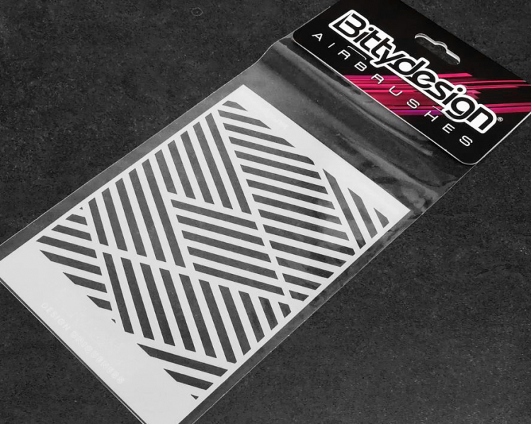 Bittydesign Vinyl Stencil - Ipnotic V3