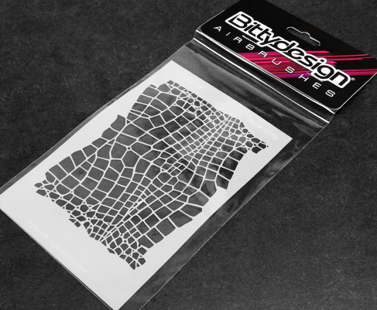 Bittydesign Vinyl Stencil - Snake