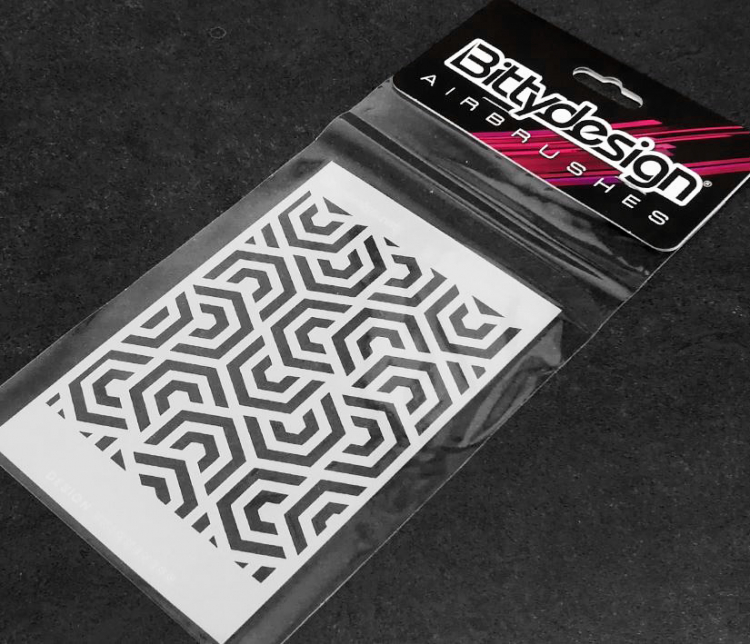 Bittydesign Vinyl Stencil - Ipnotic V4