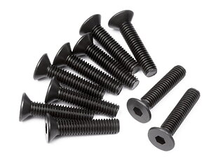 Maverick 100556 Flat head screw M3x14mm (Hex socket/ 10pcs)