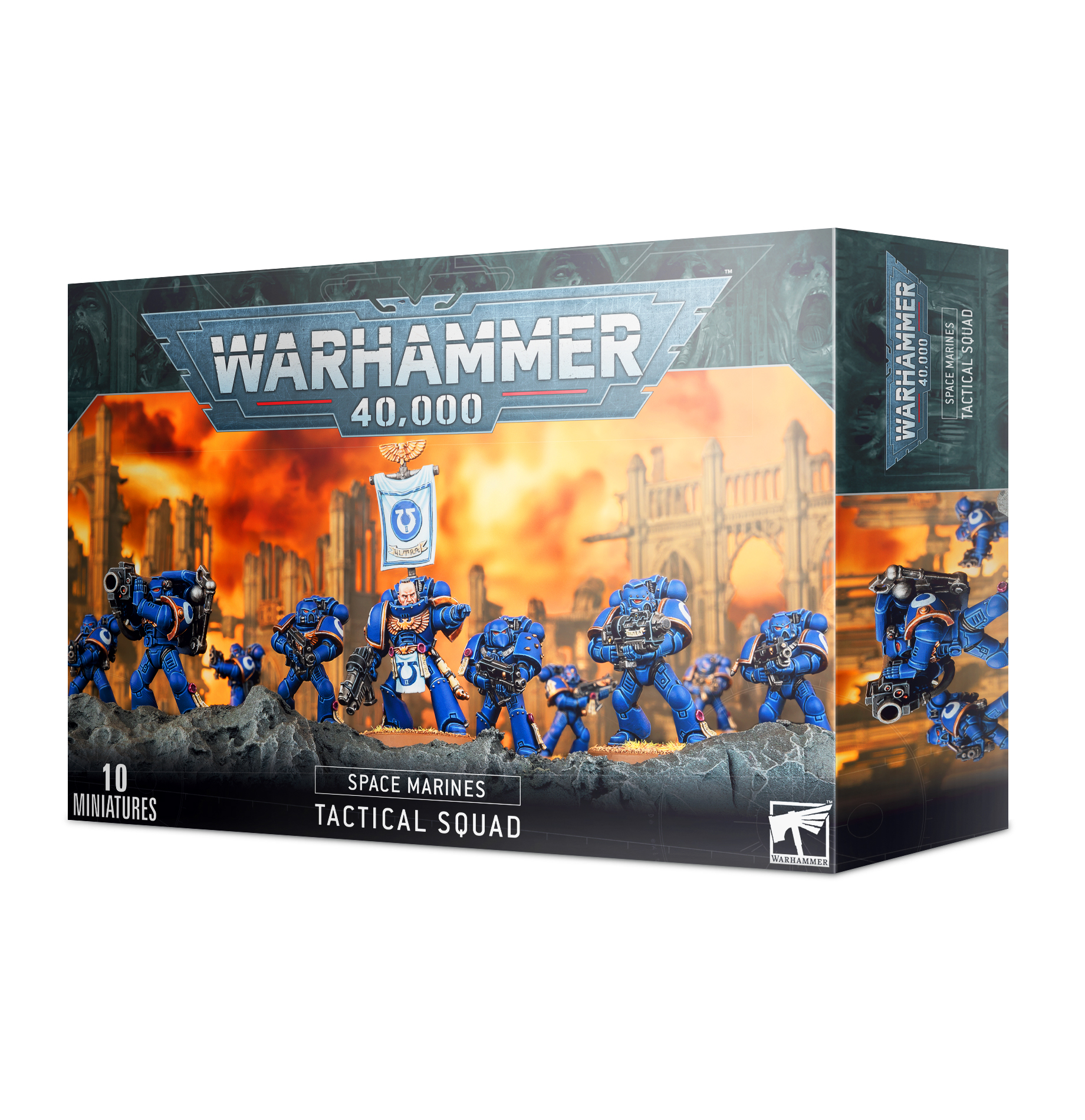 Warhammer 48-07 Space Marines: Tactical squad