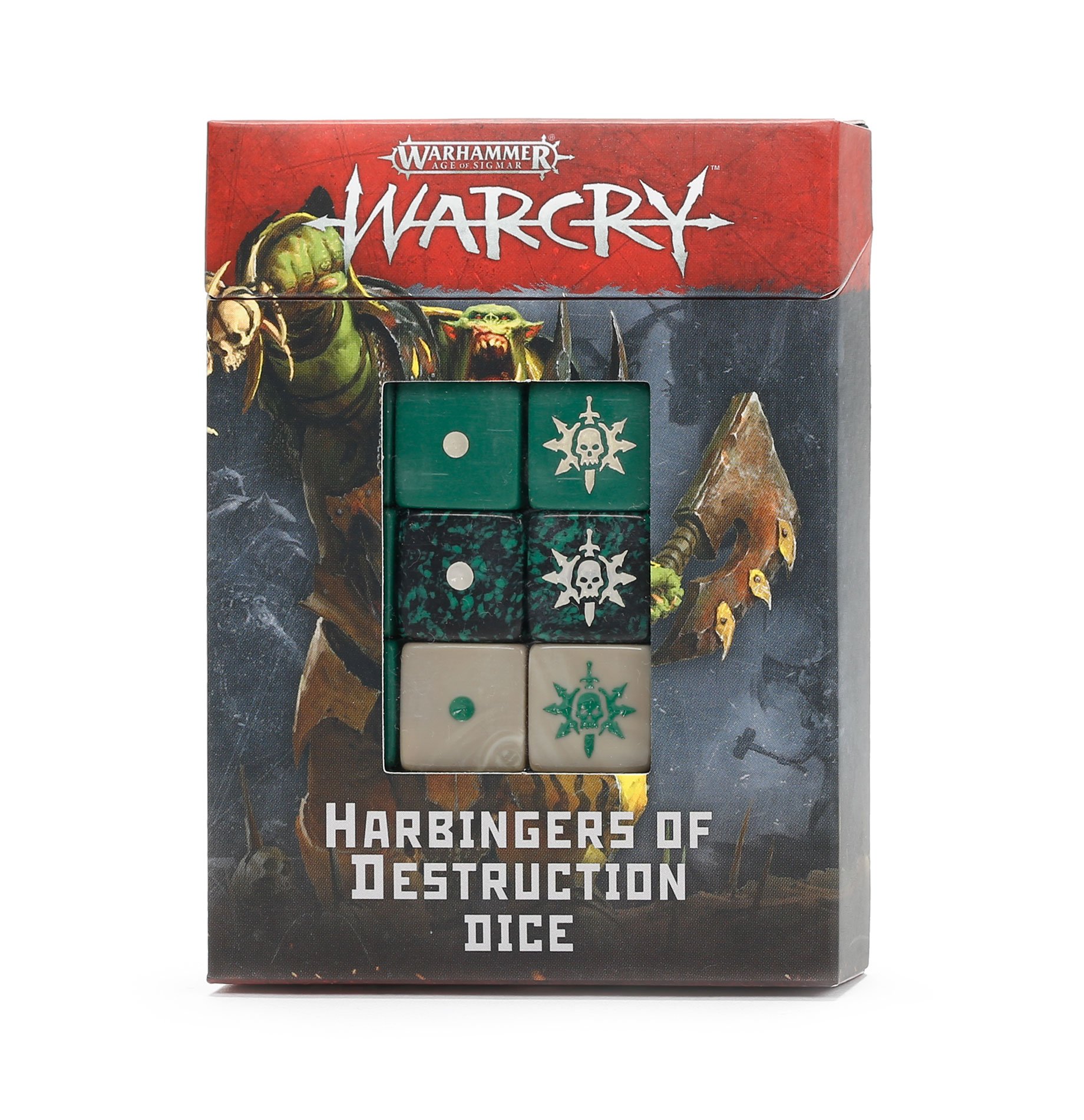 Warhammer 111-75 Warcry: Harbingers of Destruction Dice Set