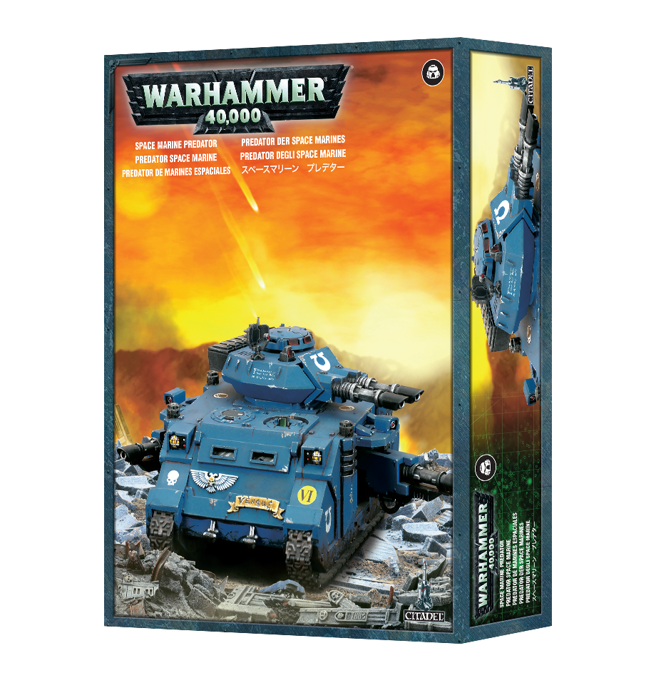 Warhammer 48-23 Space marines Predator