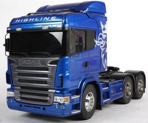 Tamiya 56327 Scania R620 6x4 Highline 1/14 (Blue edition)