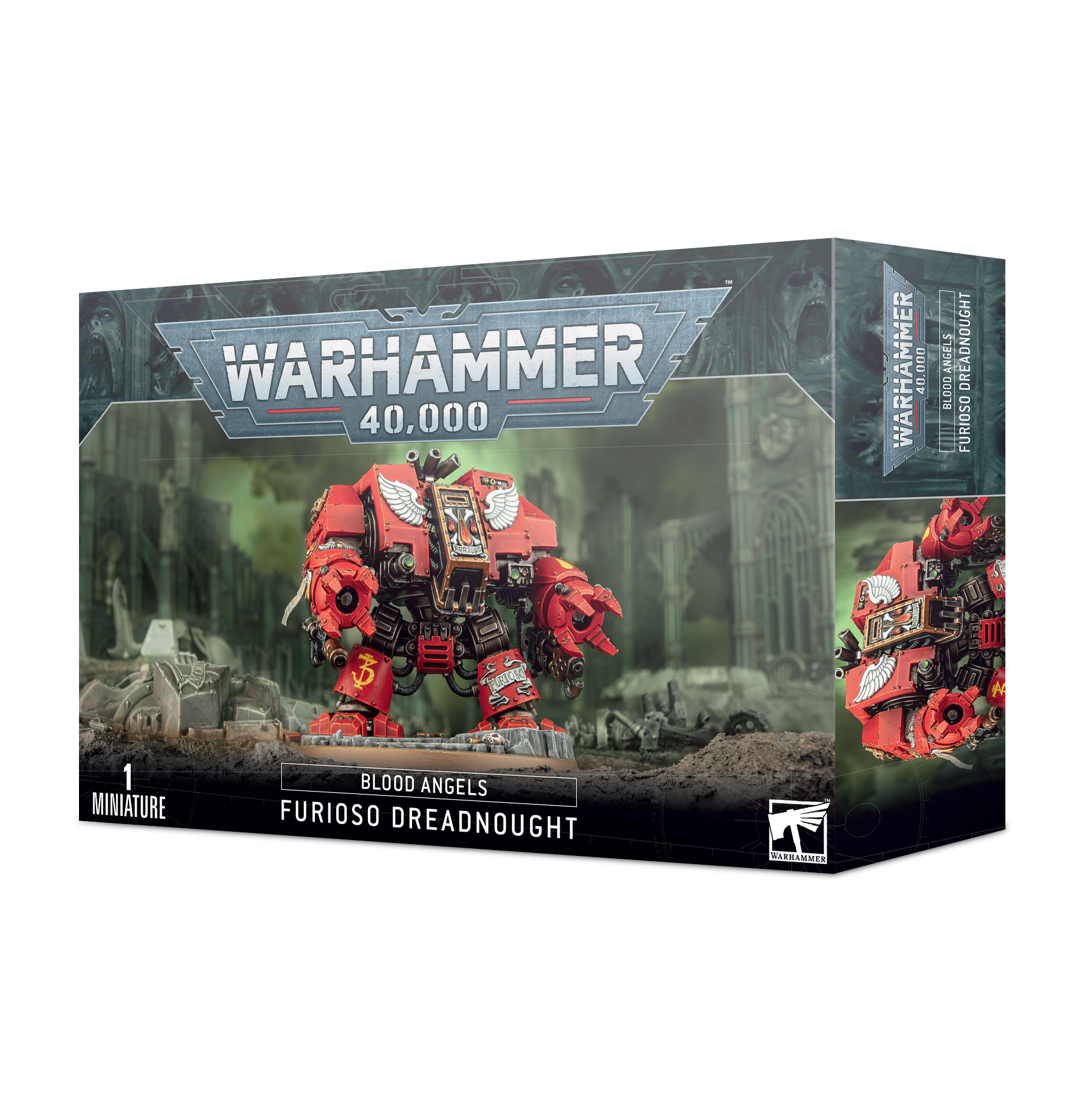 Warhammer 41-11 Blood angels: Furioso Dreadnought