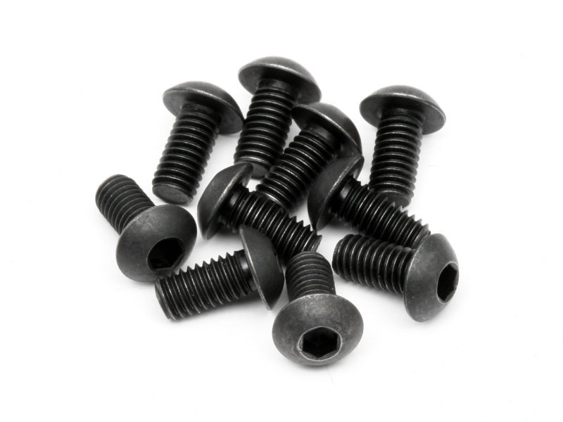Maverick Z351 Button Head screw M3x6mm (Hex socket/10pcs)