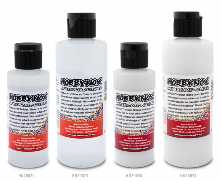 Hobbynox Airbrush Color Intercoat-Clear 60ml - 3