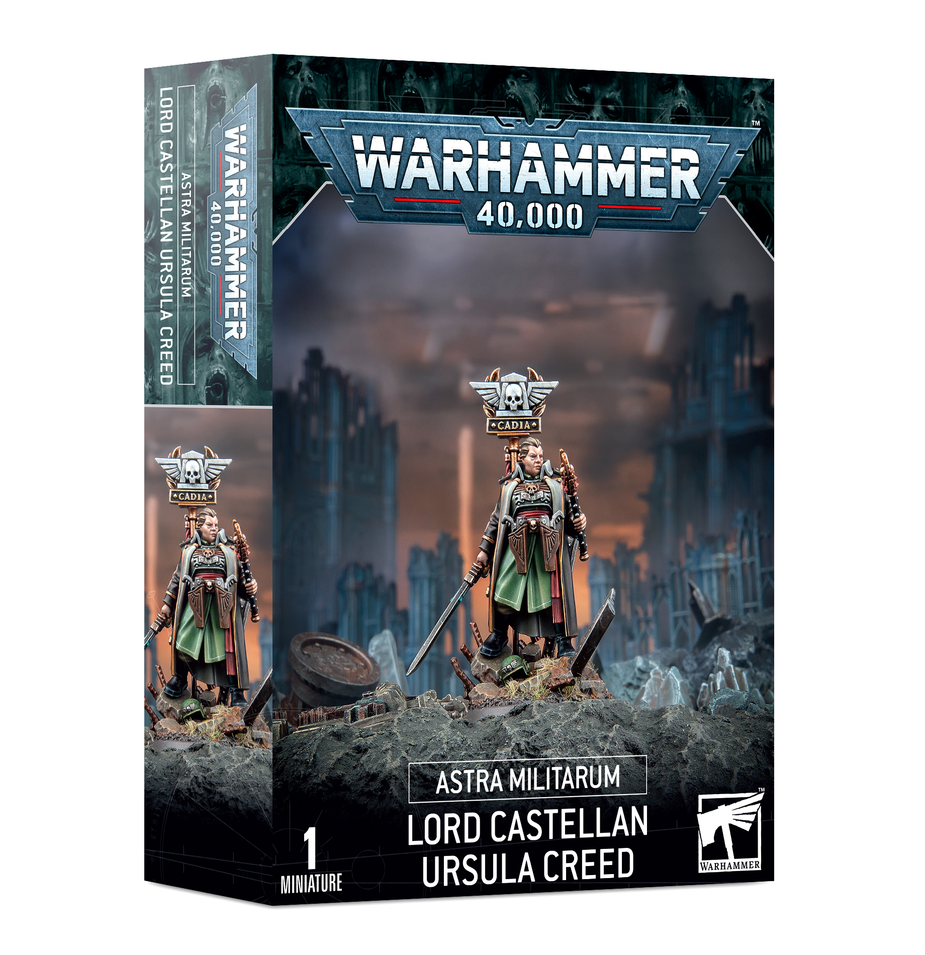 Warhammer 47-32 Astra militarum - Lord Castellan Ursula Creed