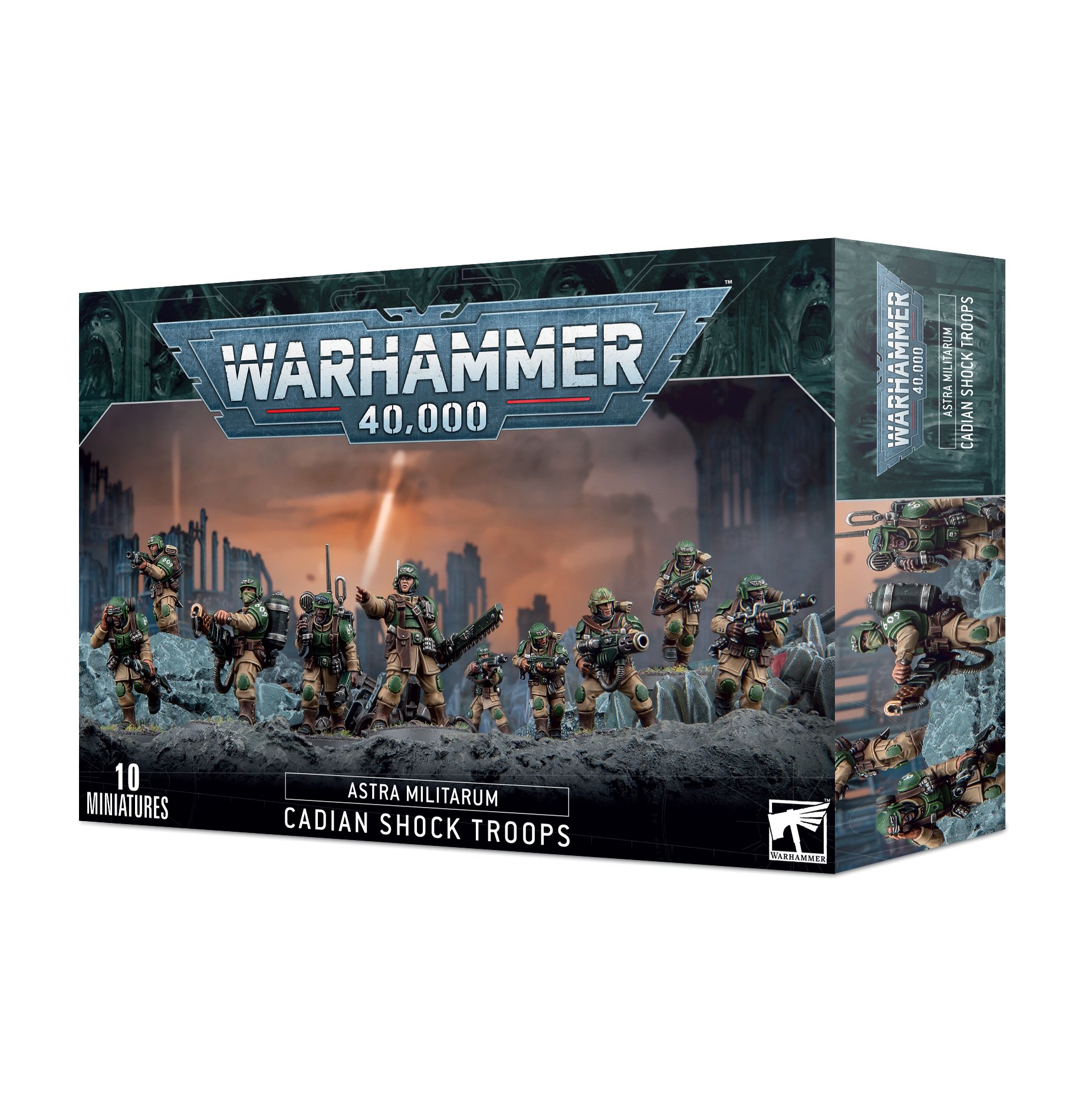 Warhammer 47-33  Astra Militarum: Cadian Shock Troops