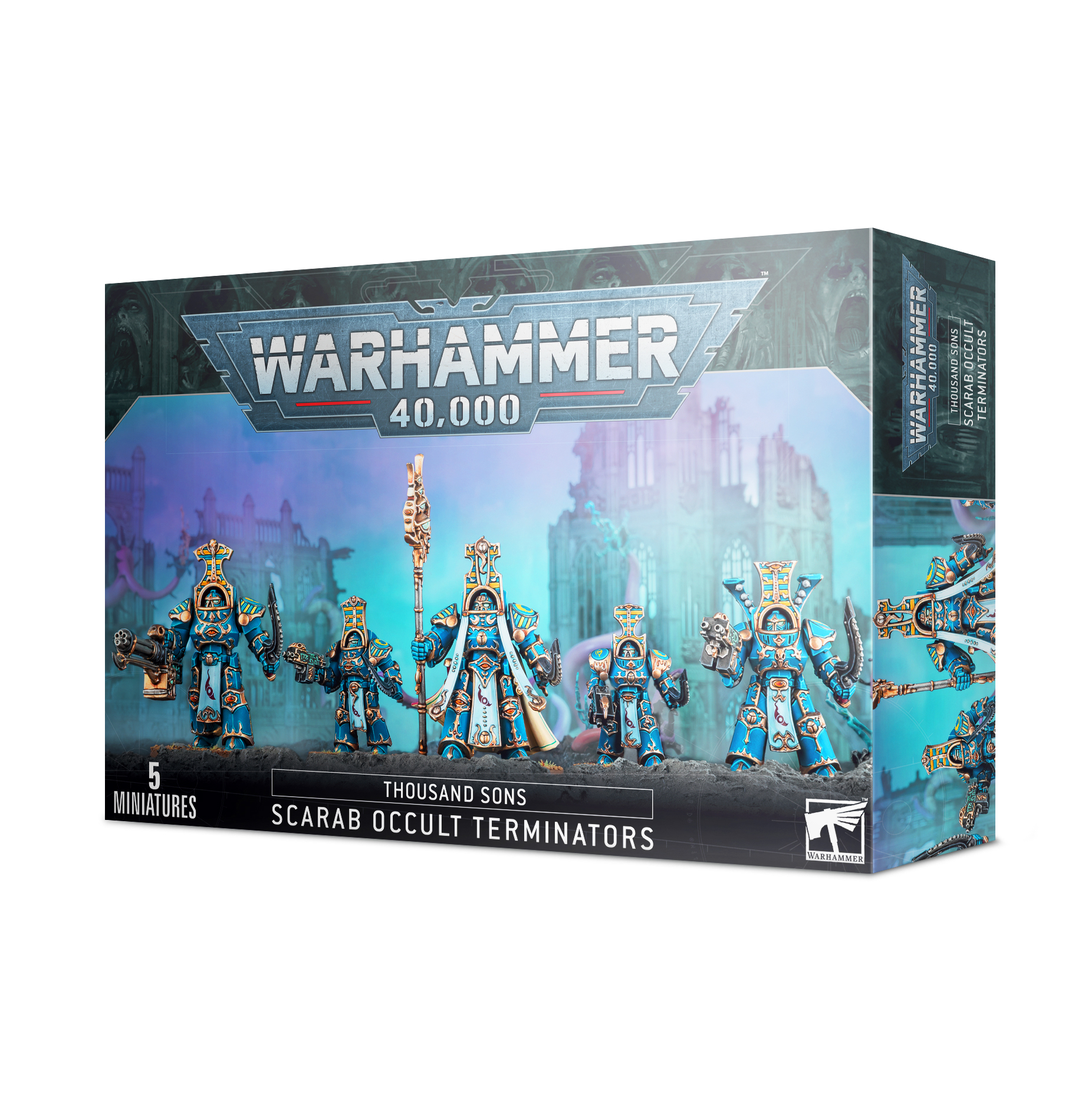 Warhammer 43-36 Thousand Sons Scarab Occult Terminators