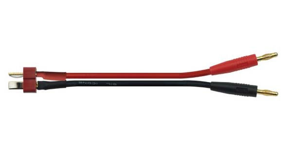 Charge cabel 4mm banan -T-Plug