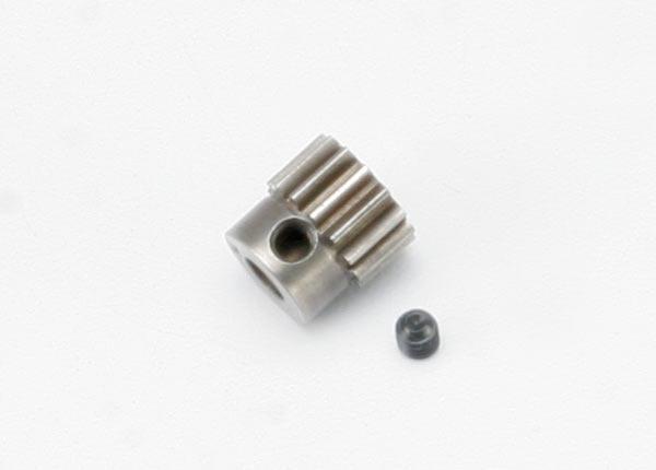 Traxxas 5640 Gear, 14T pinion (0.8 metric pitch, compatible with 32-pitch) (fits 5mm shaft)/ set screw