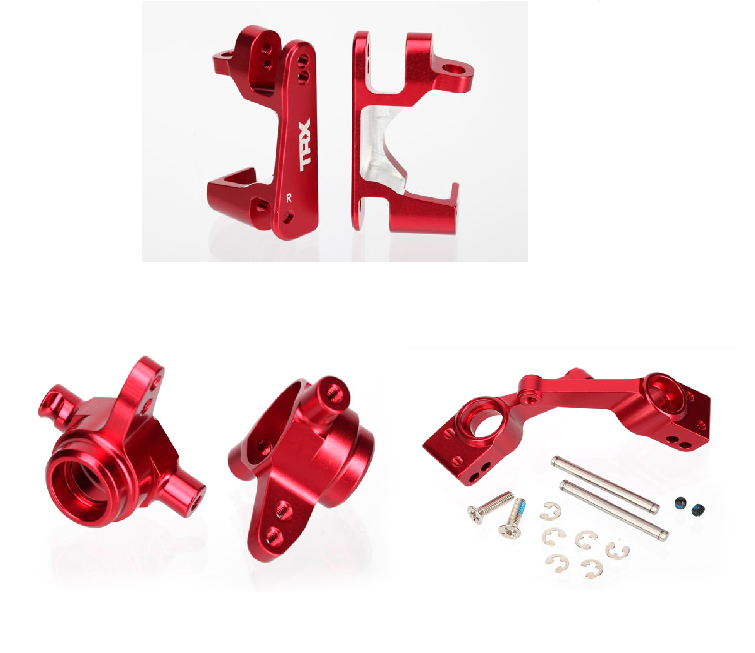 Traxxas 4x4 Aluminum upgrade 1 red