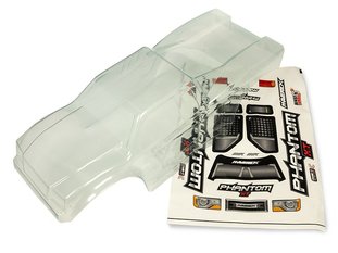 Maverick 150047 Phantom truck body - clear with decal sheet