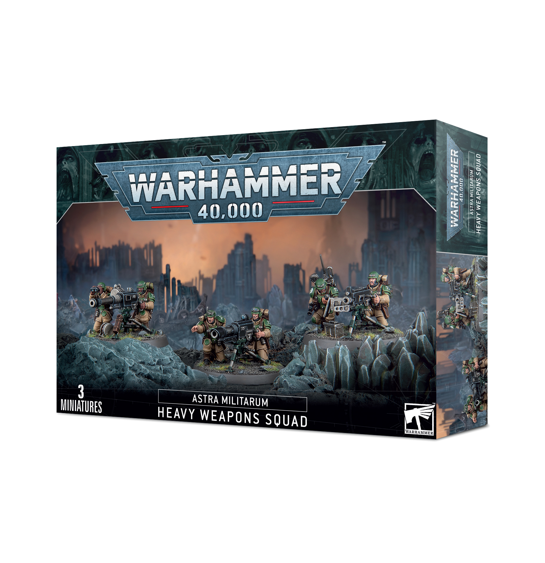 Warhammer 47-19 Astra Militarum: Cadian Heavy Weapon Squad