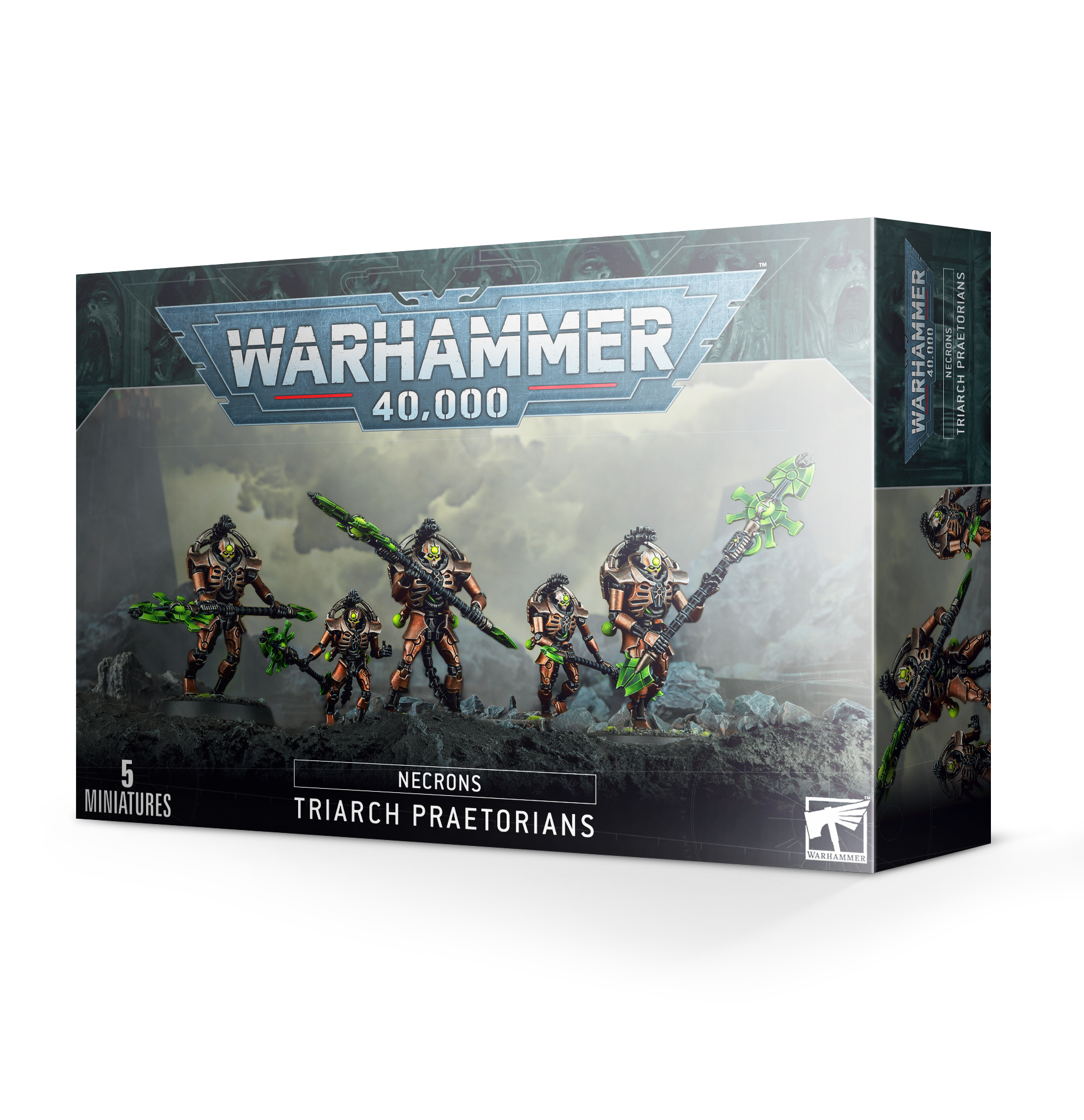Warhammer 49-07 Necrons: Triarch Praetorians