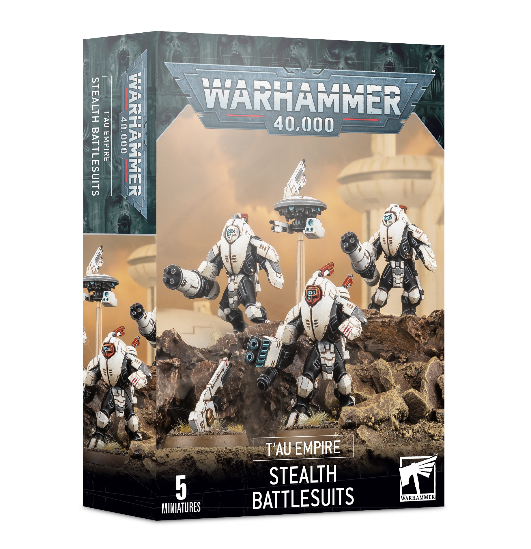 Warhammer 56-14 Tau Empire: XV25 Stealth Battlesuits