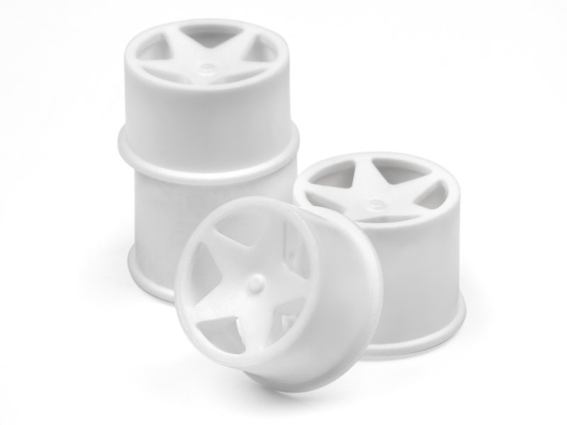 HPI 114286 Q32 SUPER STAR WHEEL SET (WHITE/4PCS) 