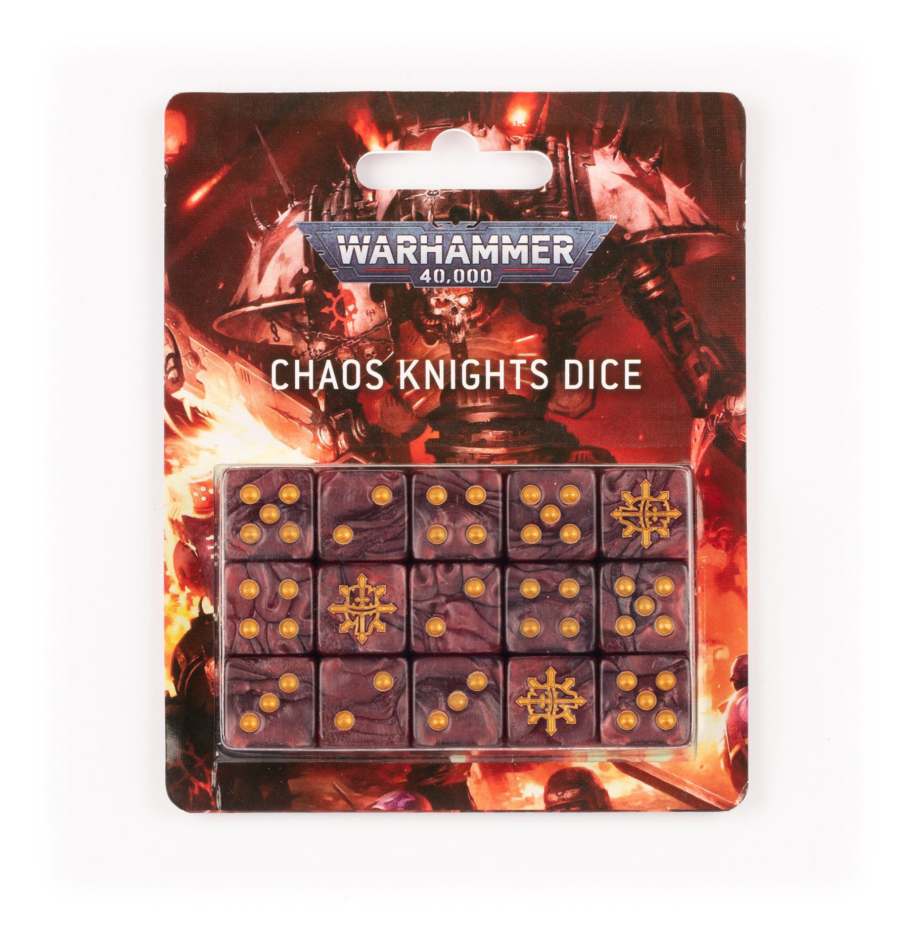 Warhammer 43-32 Chaos Knights Dice