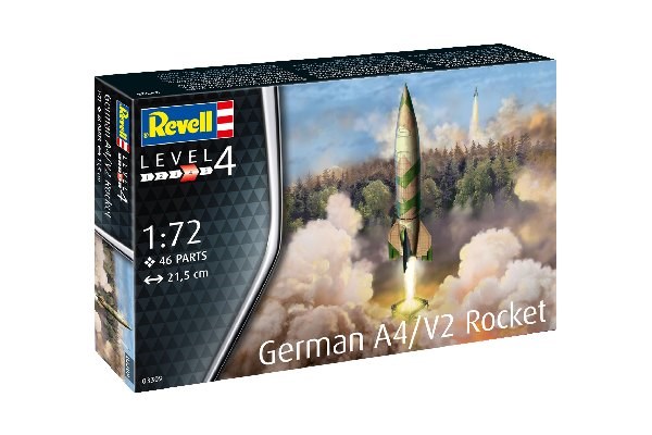 Revell German A4/V2 Rocket 1:72