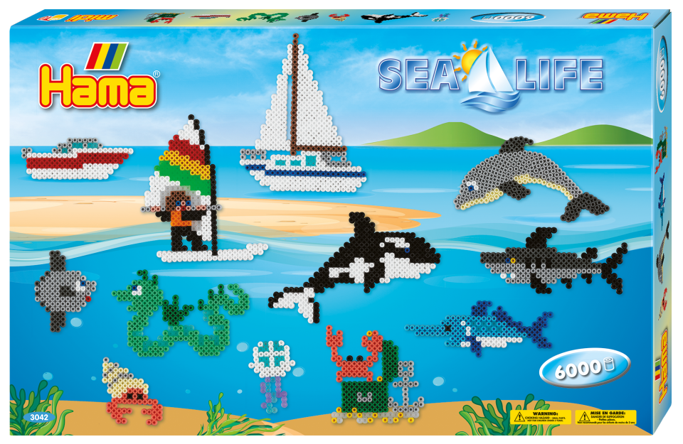 Hama 3042 Midi Sea Life 6000st