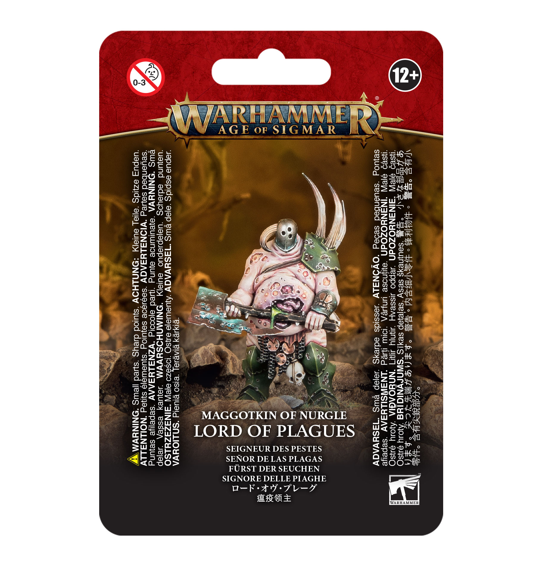 Warhammer 83-32 Age of sigmar  Maggotkin of nurgle, Lord of plagues