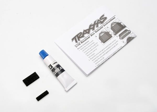Traxxas 7025 Seal kit, receiver box (includes o-ring, seals, and silicone grease)