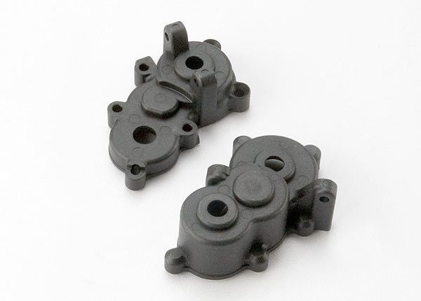 Traxxas 7091 GEARBOX HALVES, FRONT & REAR