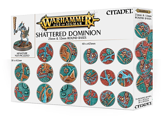 Citadel 66-96 Shattered Dominion 25 & 32mm Round Bases