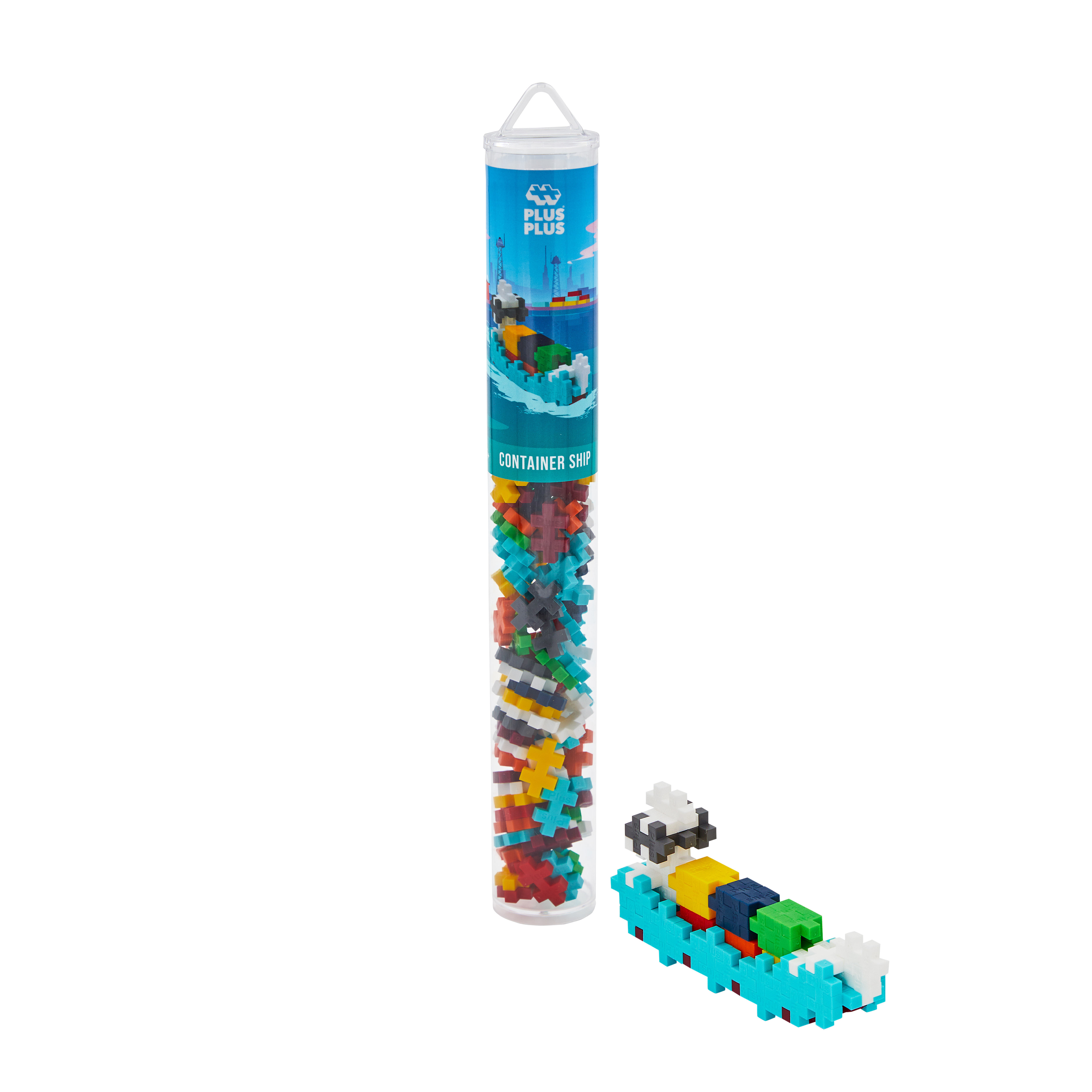 Plus-Plus 4286 Container Ship 100 pcs Tube