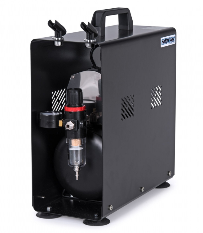 Hobbynox Airbrush Compressor 1/6HP with 3L Tank (0-4BAR)
