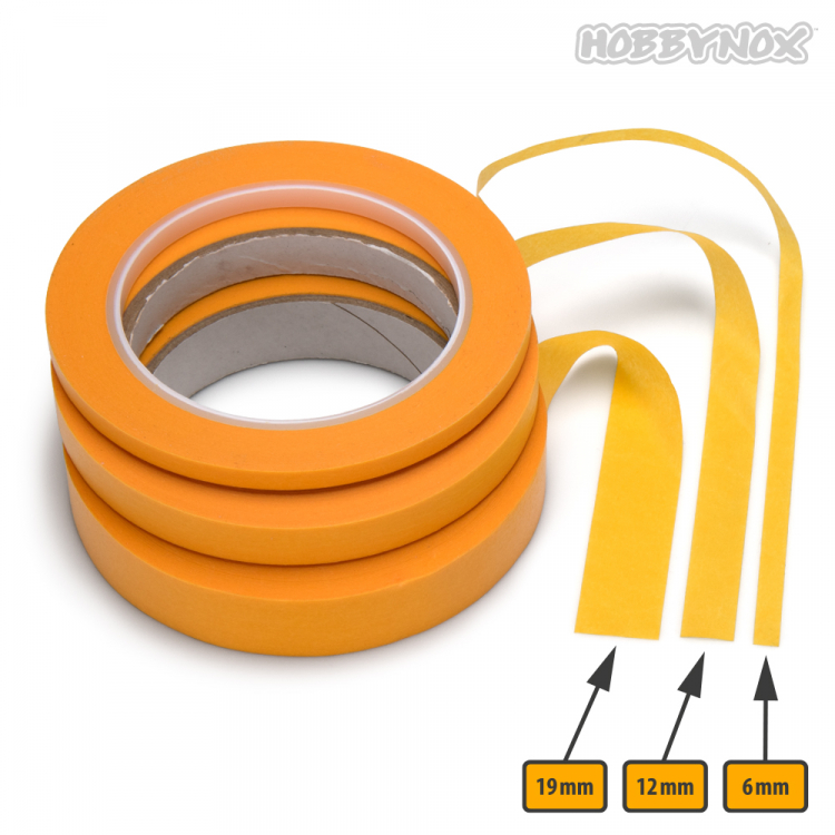 Hobbynox Masking Tape Gold UTG 12mmx50m - 4