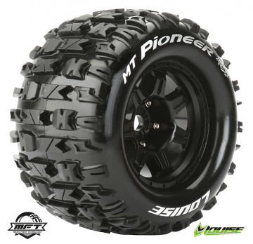 Louise LT3321BH Tires & Wheels MT-PIONEER 3,8" Black MFT 1/2-Offset (2)