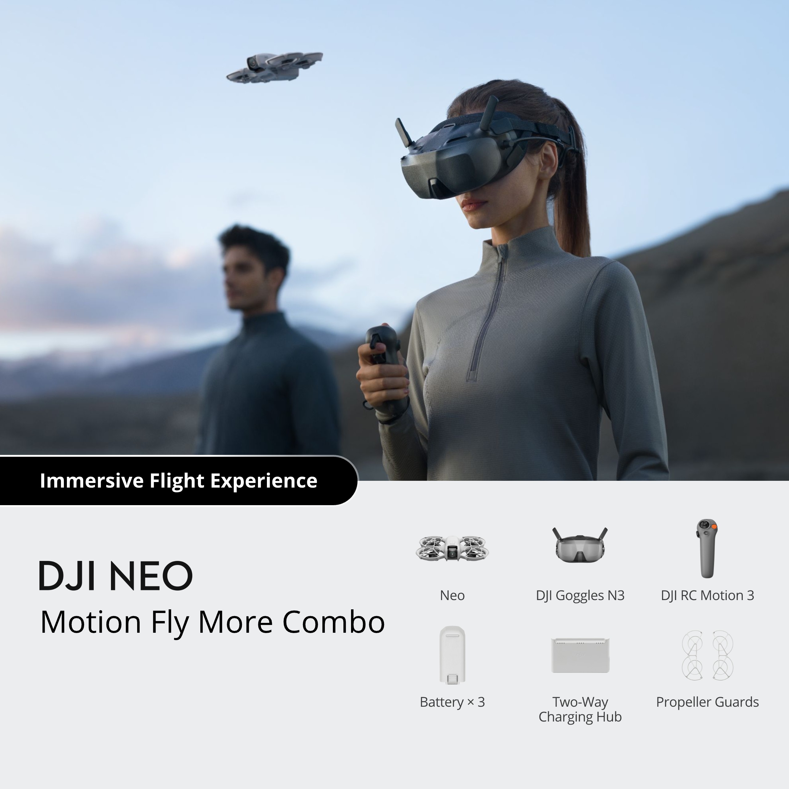 DJI Neo Motion Fly More Combo - 3