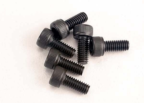 Traxxas 3215 Screws, 2.5x6mm cap-head machine (hex drive) (6)