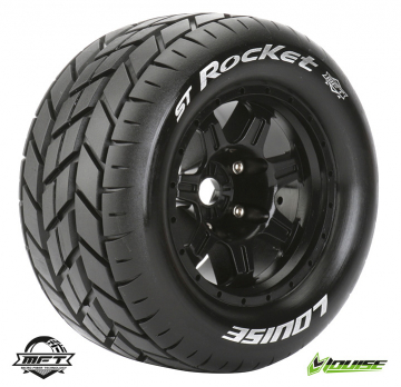 Louise LT3324BH Tires & Wheels ST-ROCKET 3,8" Svart MFT 1/2-Offset (2)