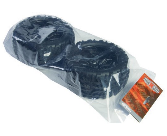 Maxam 2,8" Black truck tires and wheels - 2