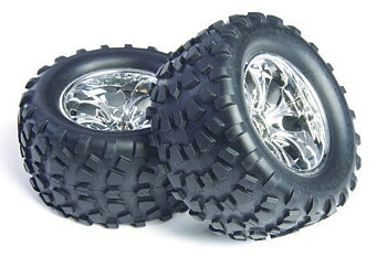 Maxam 08043c 2,8" black truck tires and wheels