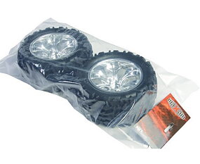 Maxam 2,2" Truck chrome wheels and tires