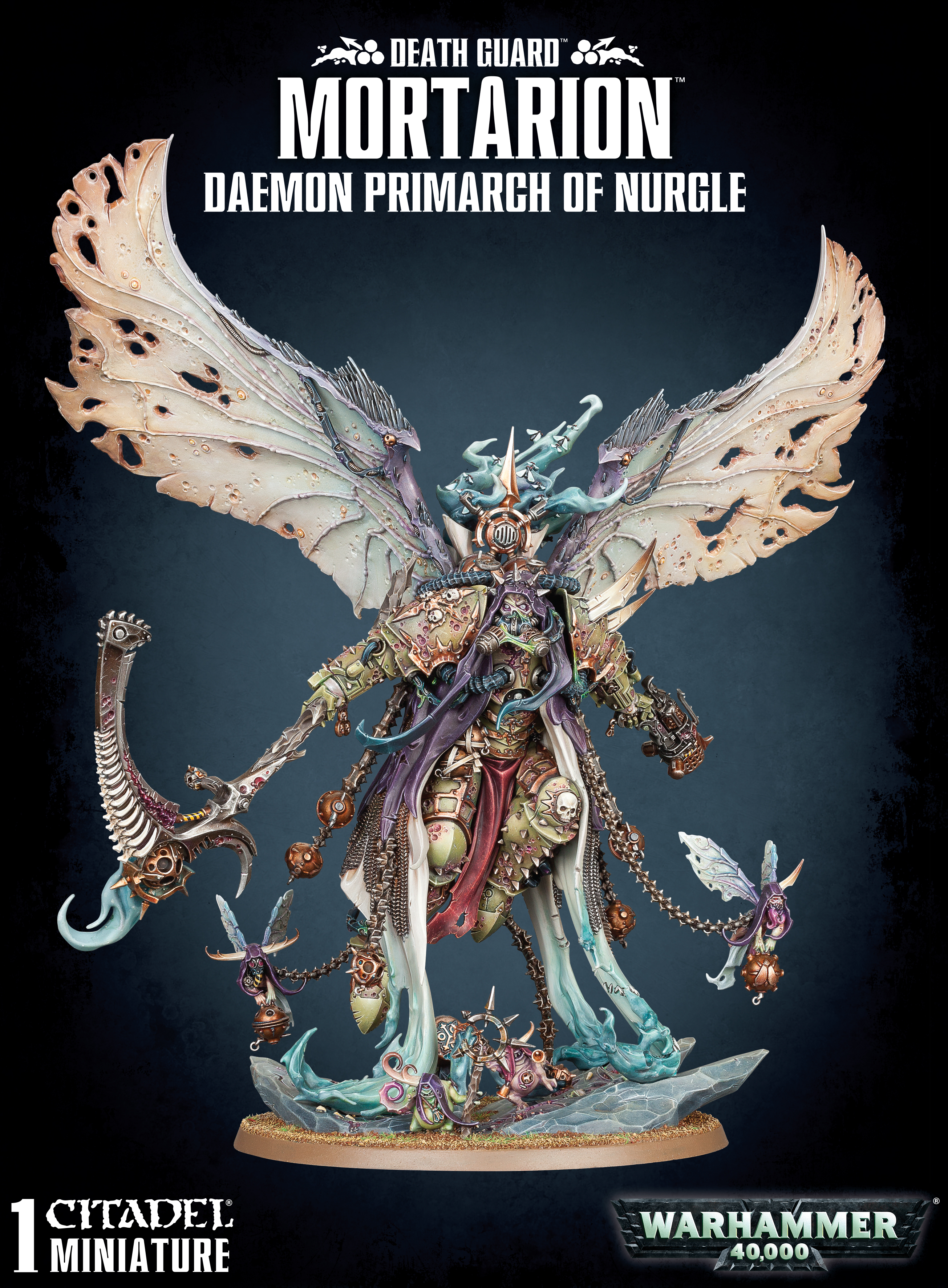Warhammer 43-49 Death Guard: Mortarion Daemon Primarch Of Nurgle