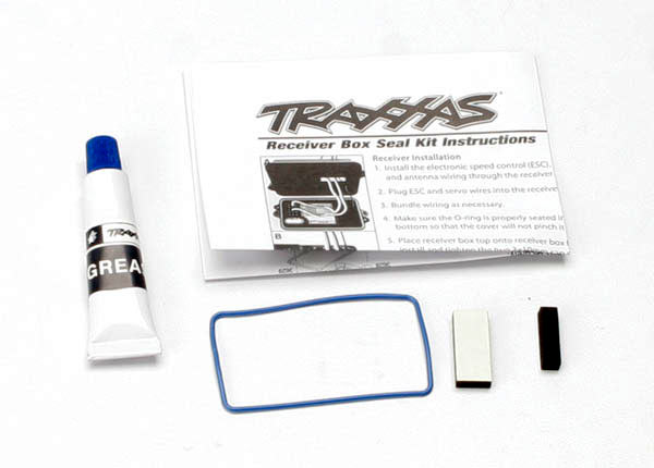 Traxxas 3629  Seal kit, receiver box (includes o-ring, seals, and silicone grease)