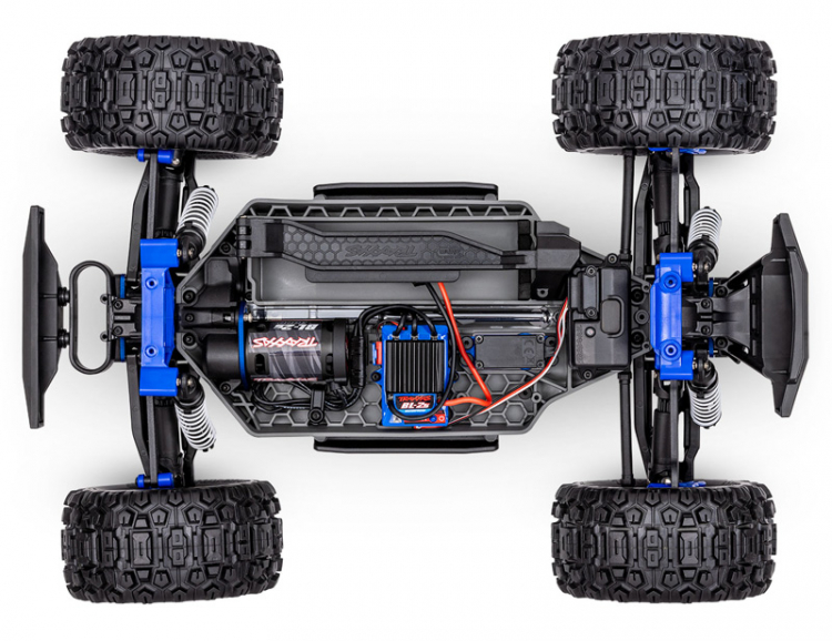 Traxxas Stampede 4x4 1/10 RTR TQ BL-2s Blå (utan batteri och laddare) - 6