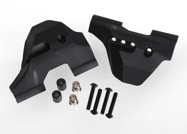 Traxxas 6732  Suspension arm guards, front (2)/ guard spacers (2)/ hollow balls (2)/ 3X16mm BCS (8)