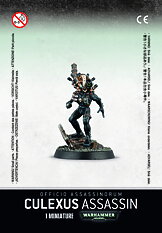 Warhammer 52-11 Officio Assassinorum Culexus Assassin